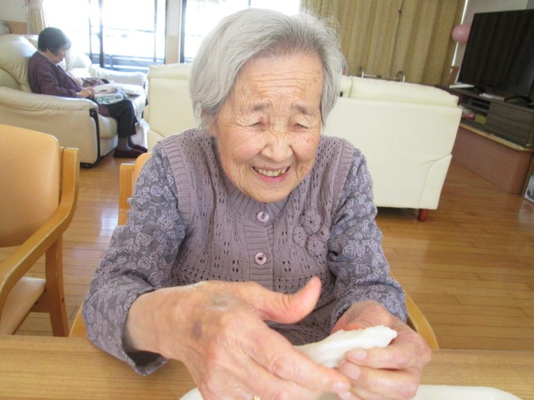 柏餅つくり01